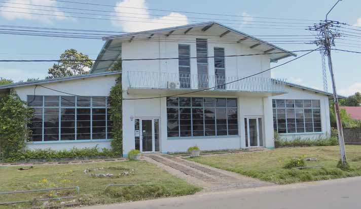 Het depot van het Surinaams Museum
