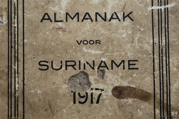 Antiquariaat: De Vraagbaak. Almanak voor Suriname 1917