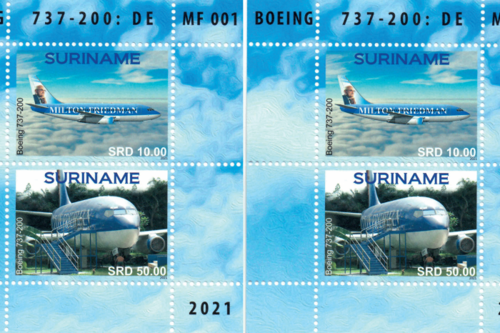 Samenleving: Suriname eert Milton Friedman via postzegels - Parbode Sneak Peek